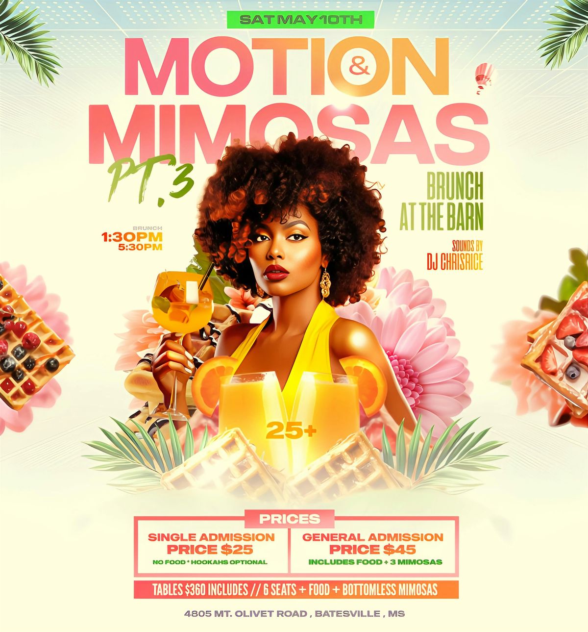 Motion & Mimosas Part 3, 10 May | Event in Batesville | AllEvents