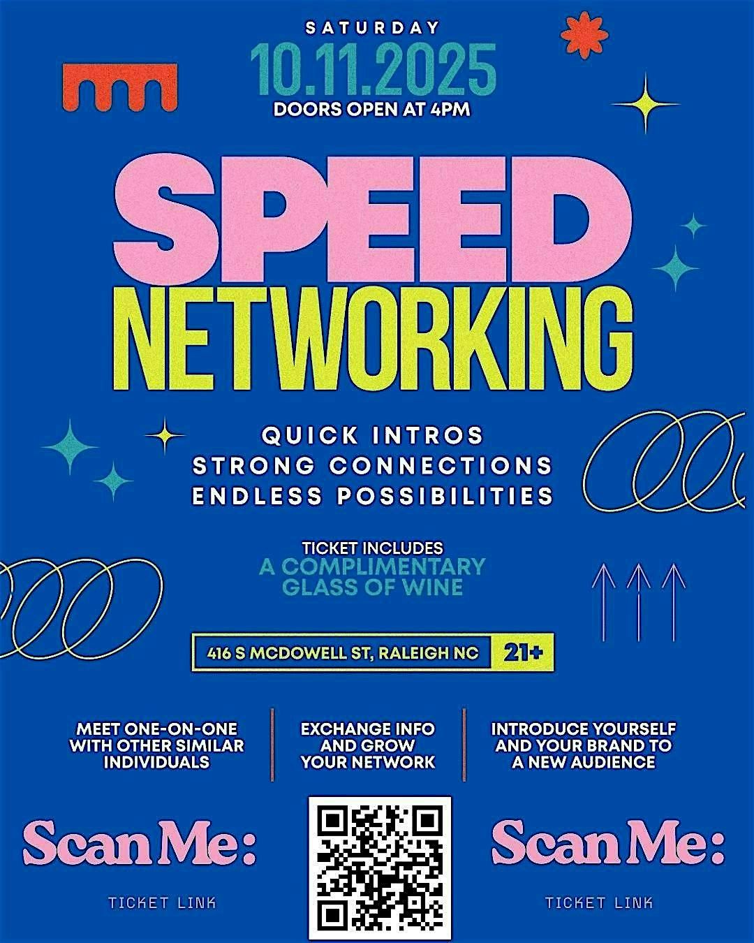 Gnarly Creatives Presents: Speed Networking, 11 October | Event in Raleigh | AllEvents