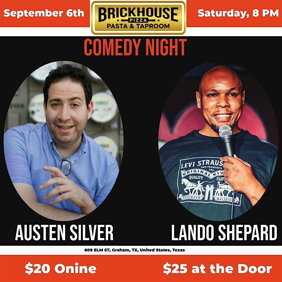 Live Comedy Night in Graham TX! Lando Shepard and Austen Silver, 6 September | Event in Graham | AllEvents