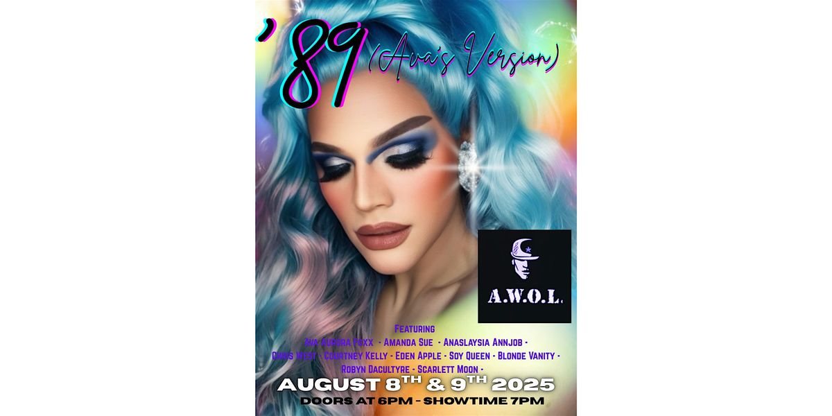'89 Ava's Version, 9 August | Event in Columbus | AllEvents