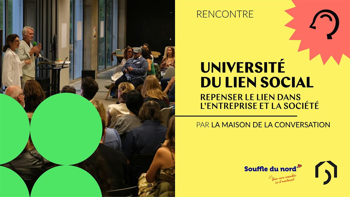 Université du Lien Social Hauts de France, 12 December | Event in Villeneuve-d'Ascq | AllEvents
