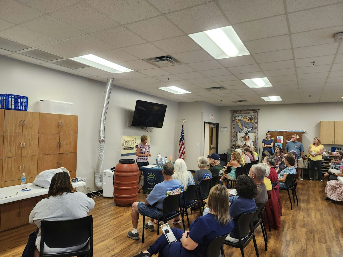 Rain Barrel Workshop at Mims Public Library, 28 August | Event in Mims | AllEvents