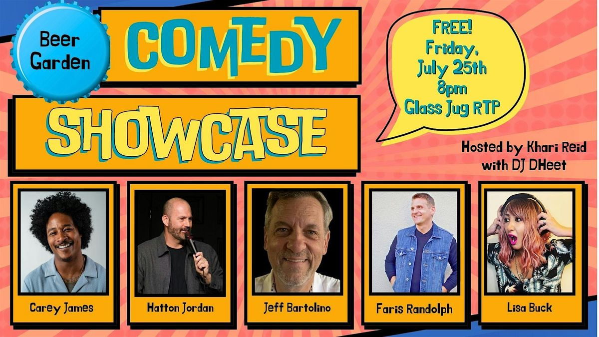 The Beer Garden Comedy Showcase at The Glass Jug!, 25 July | Event in Durham | AllEvents