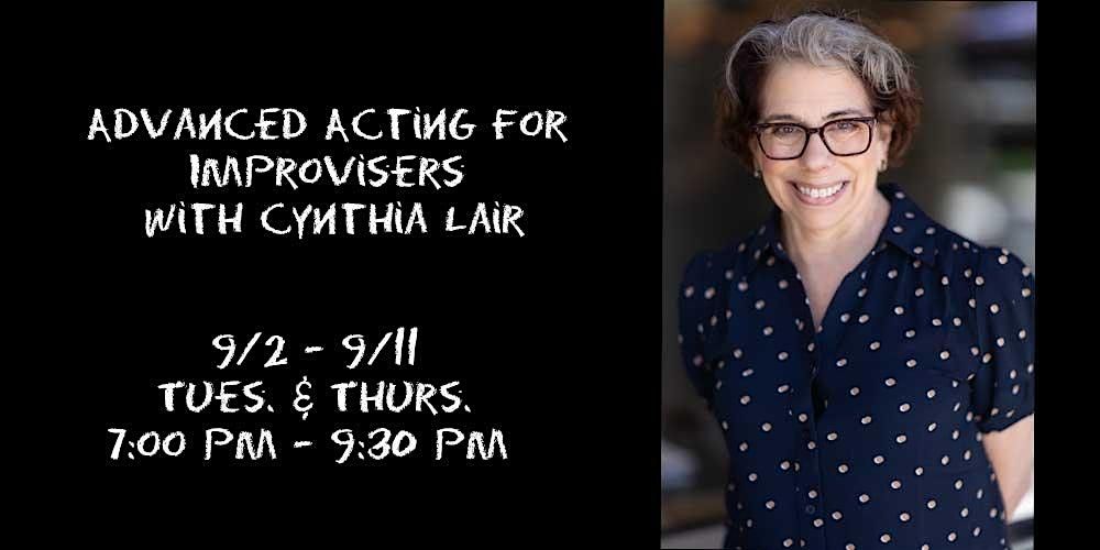 Advanced Acting for Improvisers with Cynthia Lair, 2 September | Event in Seattle | AllEvents