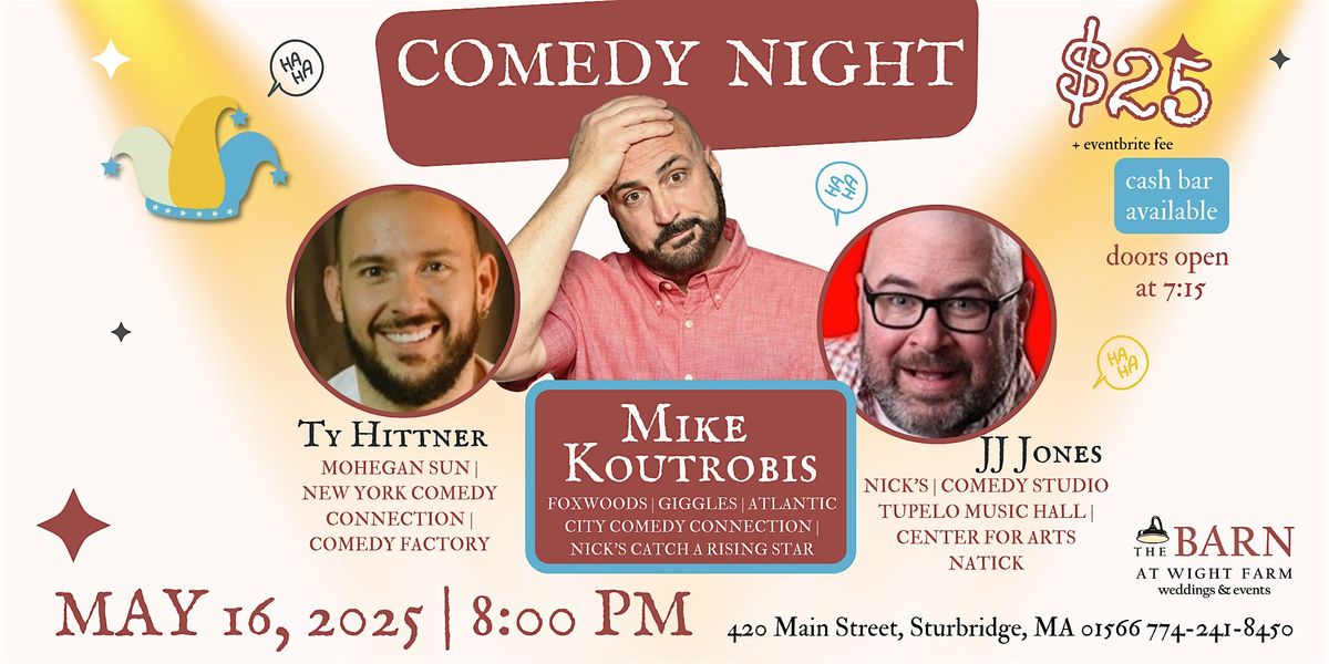 Comedy Night, 16 May | Event in Sturbridge | AllEvents