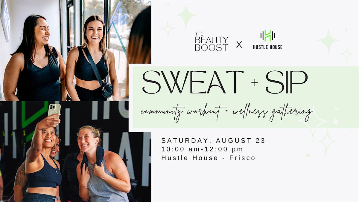 Sweat + Sip, 23 August | Event in Frisco | AllEvents
