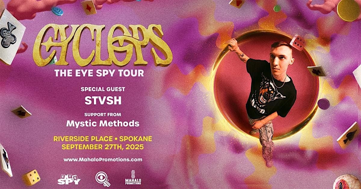 Cyclops - The Eye Spy Tour - Spokane, 27 September | Event in Spokane | AllEvents