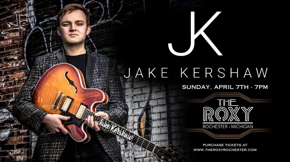 Jake Kershaw, The Roxy, Rochester, April 7 2024 | AllEvents.in