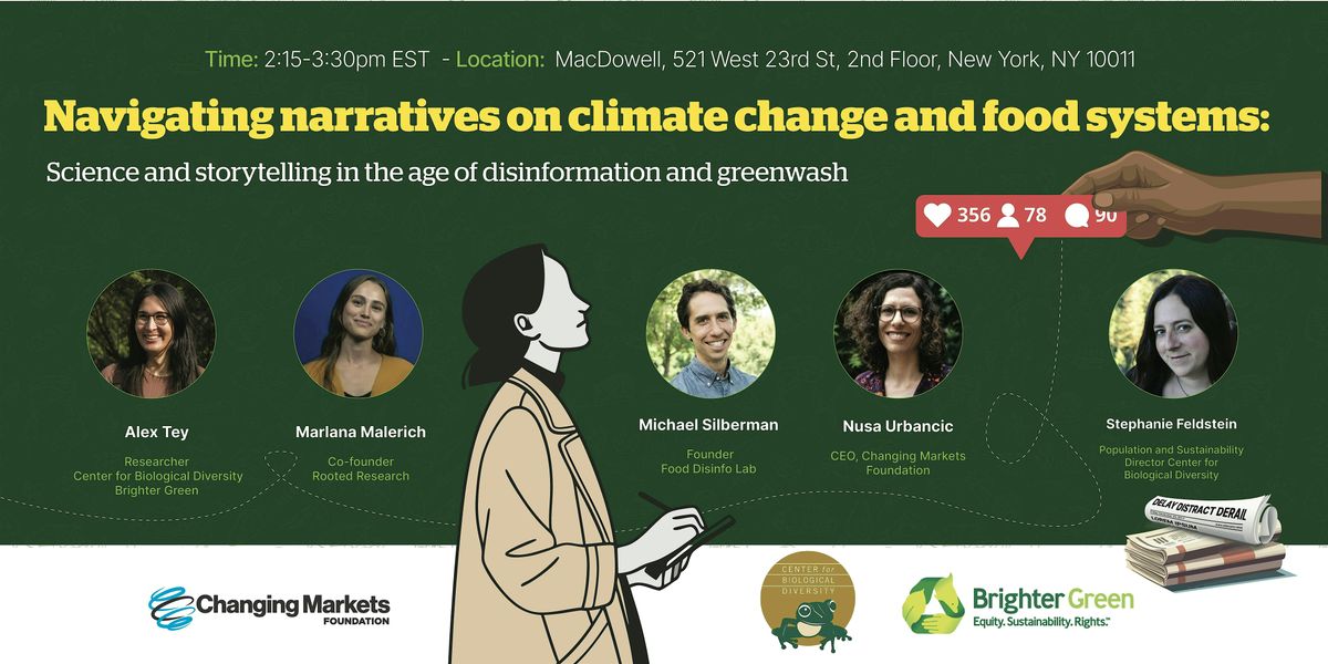 Navigating narratives on climate change and food systems, 24 September | Event in New York | AllEvents