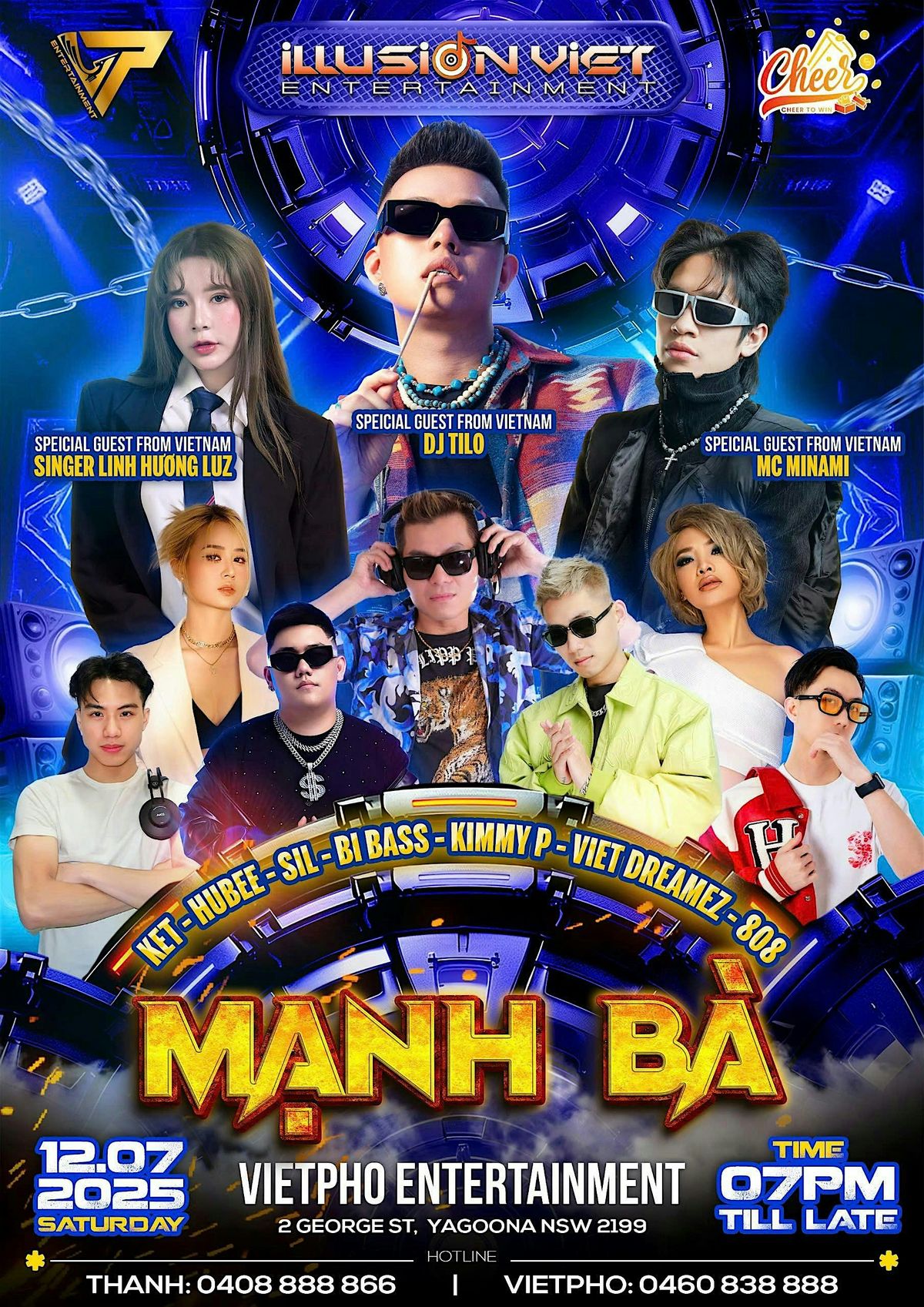✨MANH BA  ✨, 12 July | Event in Yagoona | AllEvents