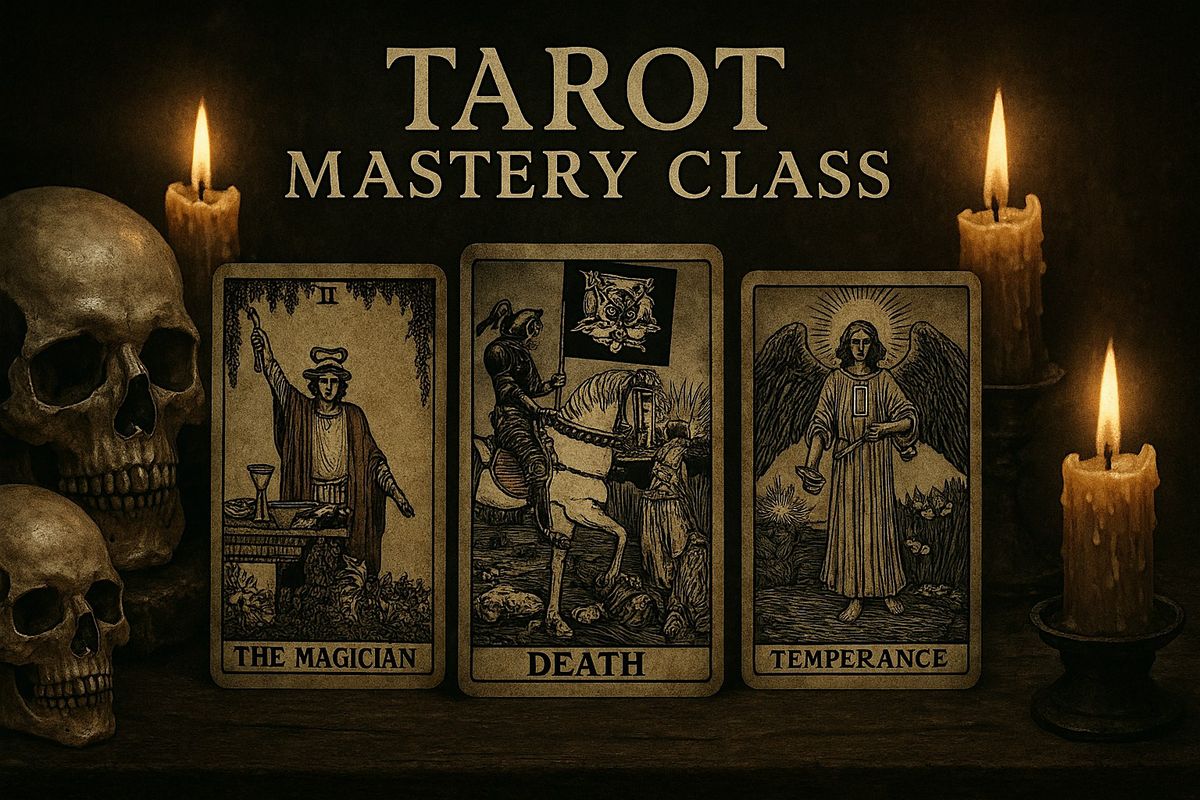 Tarot Mastery Class 1: Unlock the Secrets of the Major & Minor Arcana, 12 July | Event in Sanford | AllEvents