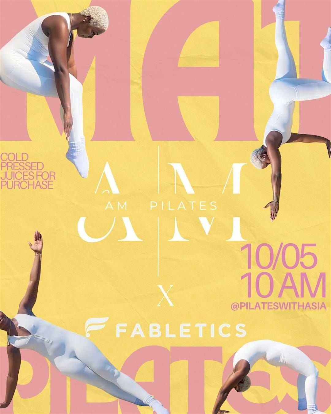 AM Pilates X Fabletics Mat Pilates Class, 5 October | Event in Charlotte | AllEvents