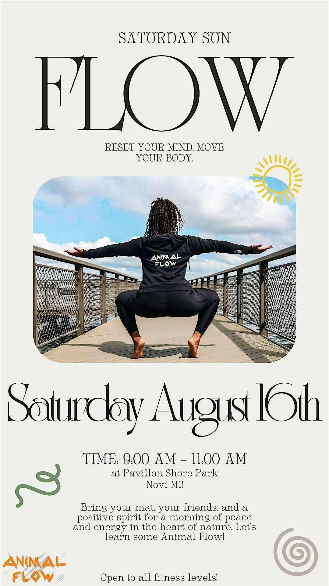 Mindful Flow in the Park, 16 August | Event in Novi | AllEvents