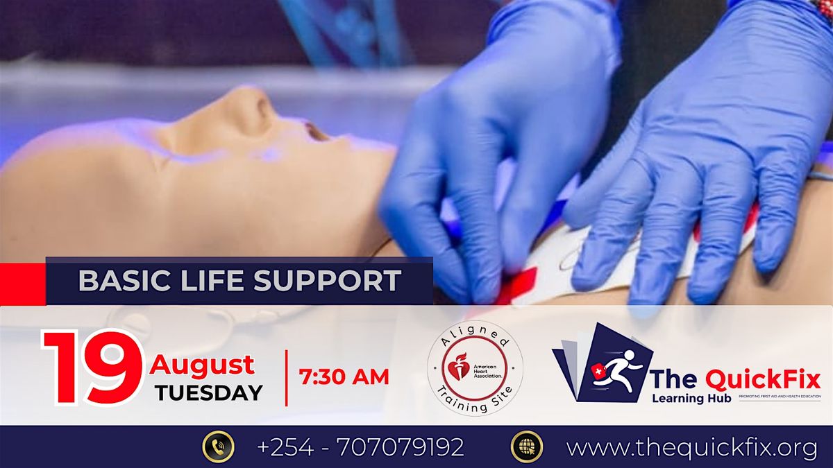 BASIC LIFE SUPPORT Course, 19 August | Event in Nairobi | AllEvents