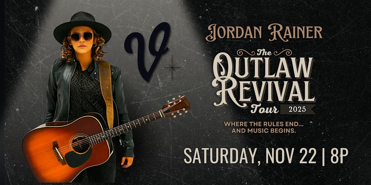Jordan Rainer The Outlaw Revival Tour 2025, 22 November | Event in Somerset | AllEvents