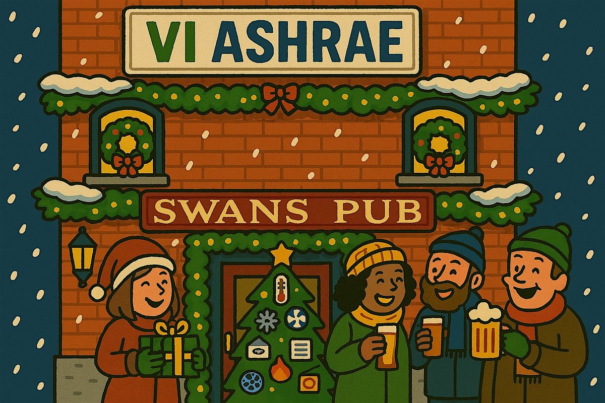 ASHRAE V.I. 2025 Christmas and Holiday Celebration at Swans Brewery & Pub, 18 December | Event in Victoria