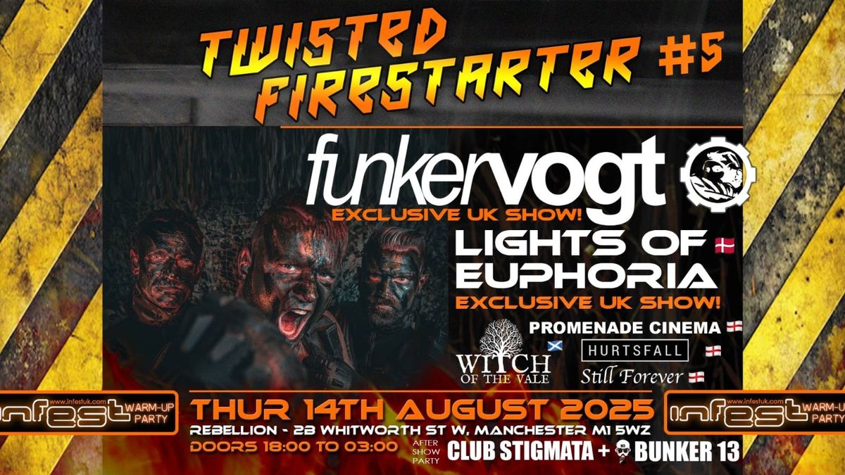 Twisted Firestarter, 14 August | Event in Manchester | AllEvents