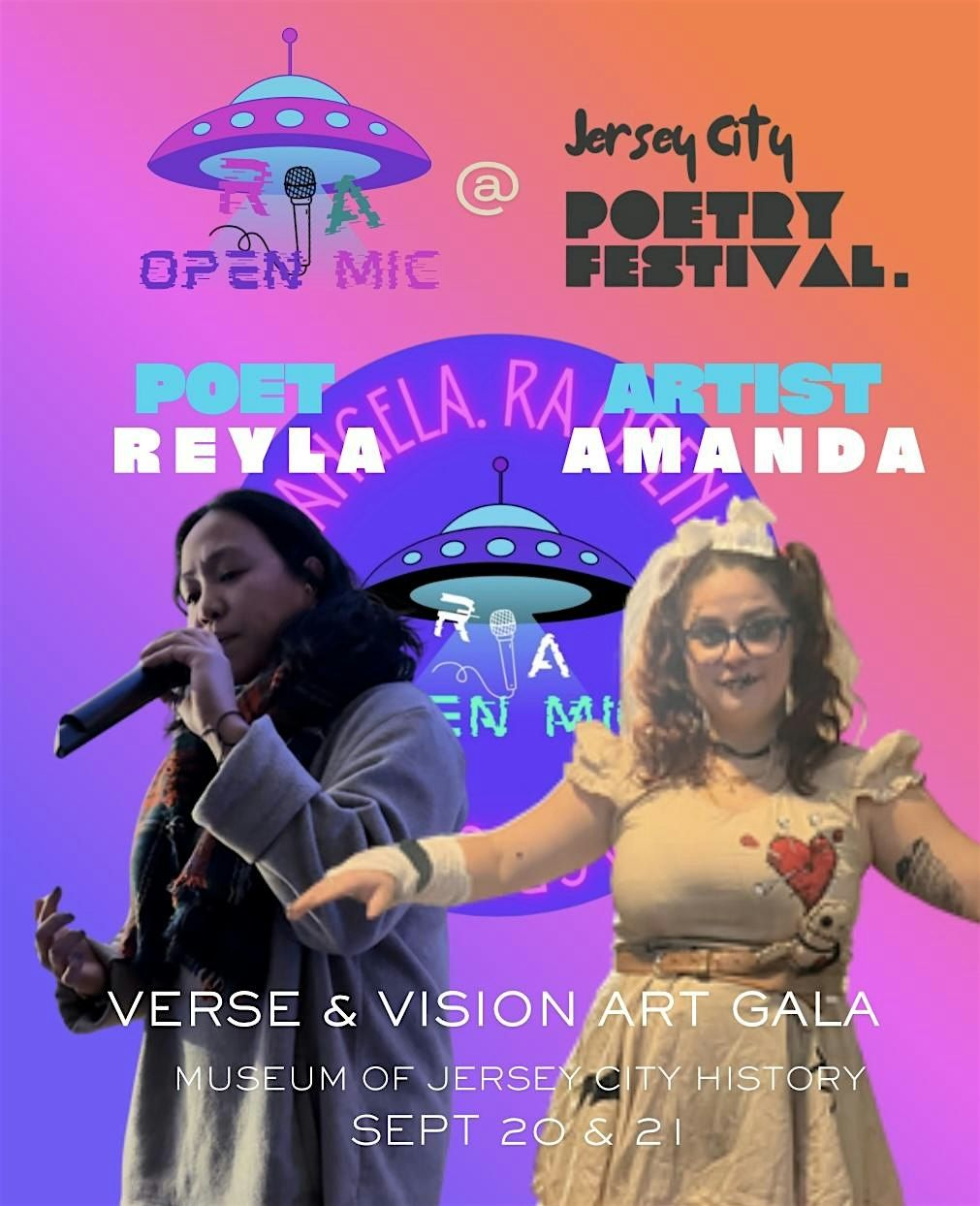 RA OPEN MIC at The Jersey City Poetry Festival, 20 September | Event in Jersey City | AllEvents