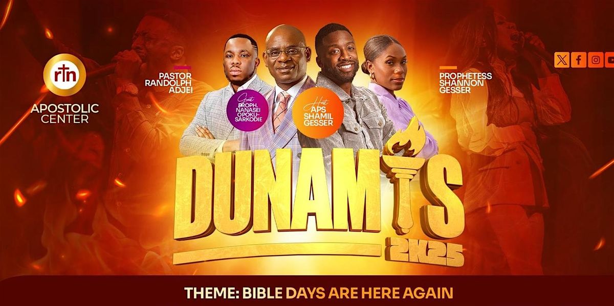 DUNAMIS 2K25: BIBLE DAYS ARE HERE AGAIN, 25 July | Event in Amsterdam | AllEvents