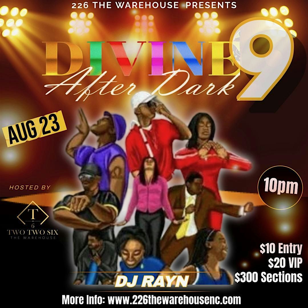 Divine 9 After Dark, 23 August | Event in Fayetteville | AllEvents