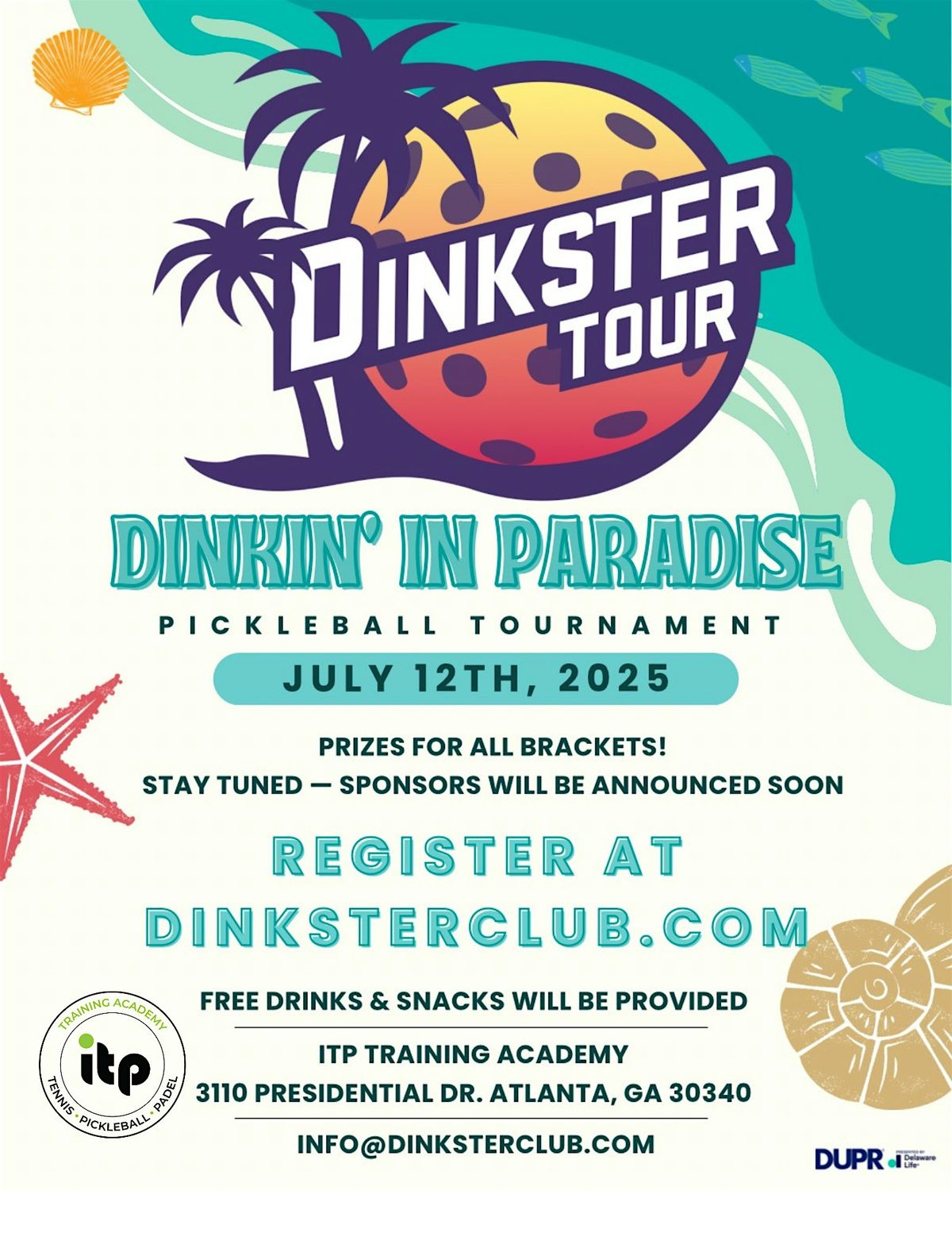 Dinkin' in Paradise, 12 August | Event in Atlanta | AllEvents