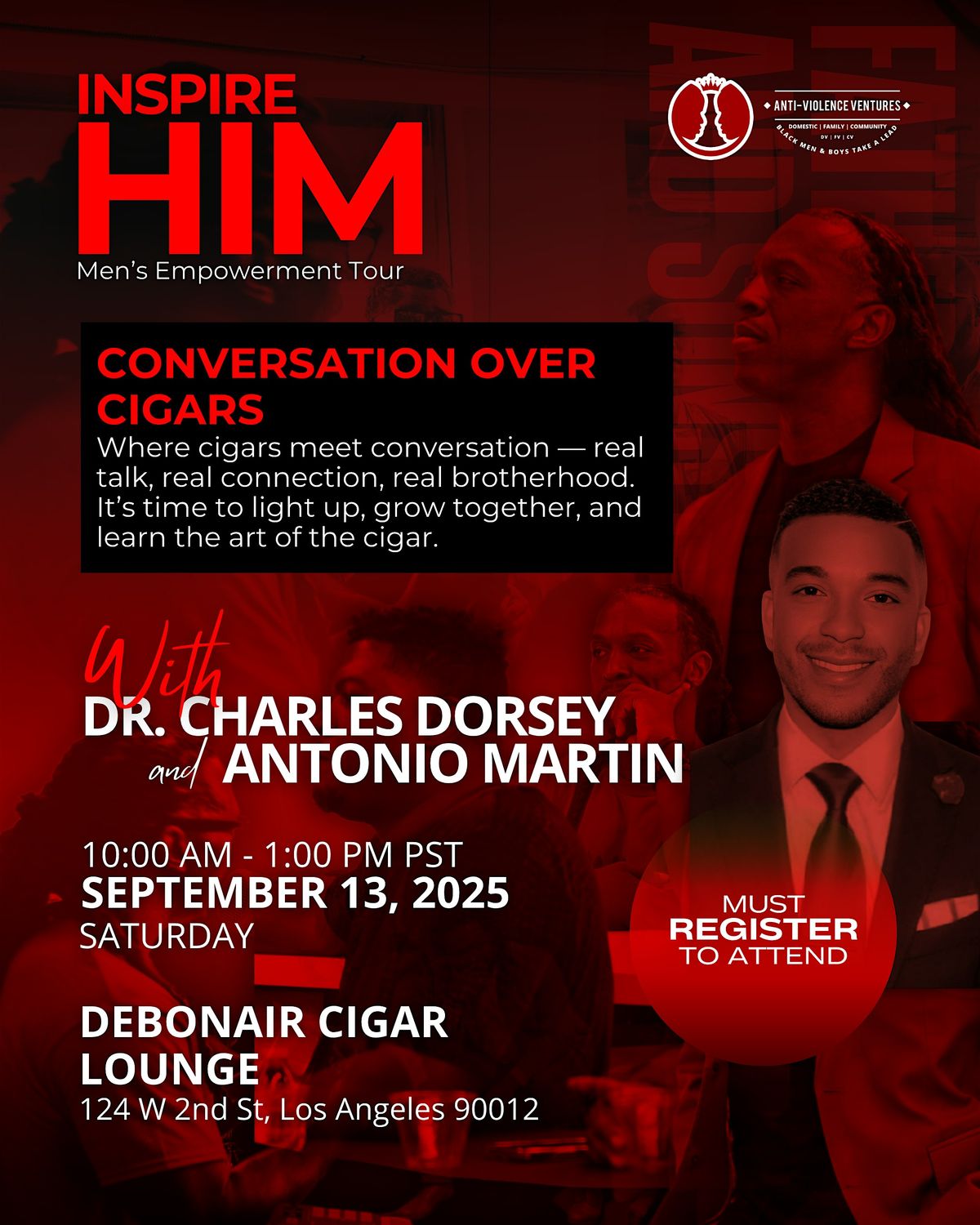 Conversation Over Cigars, 13 September | Event in Los Angeles | AllEvents