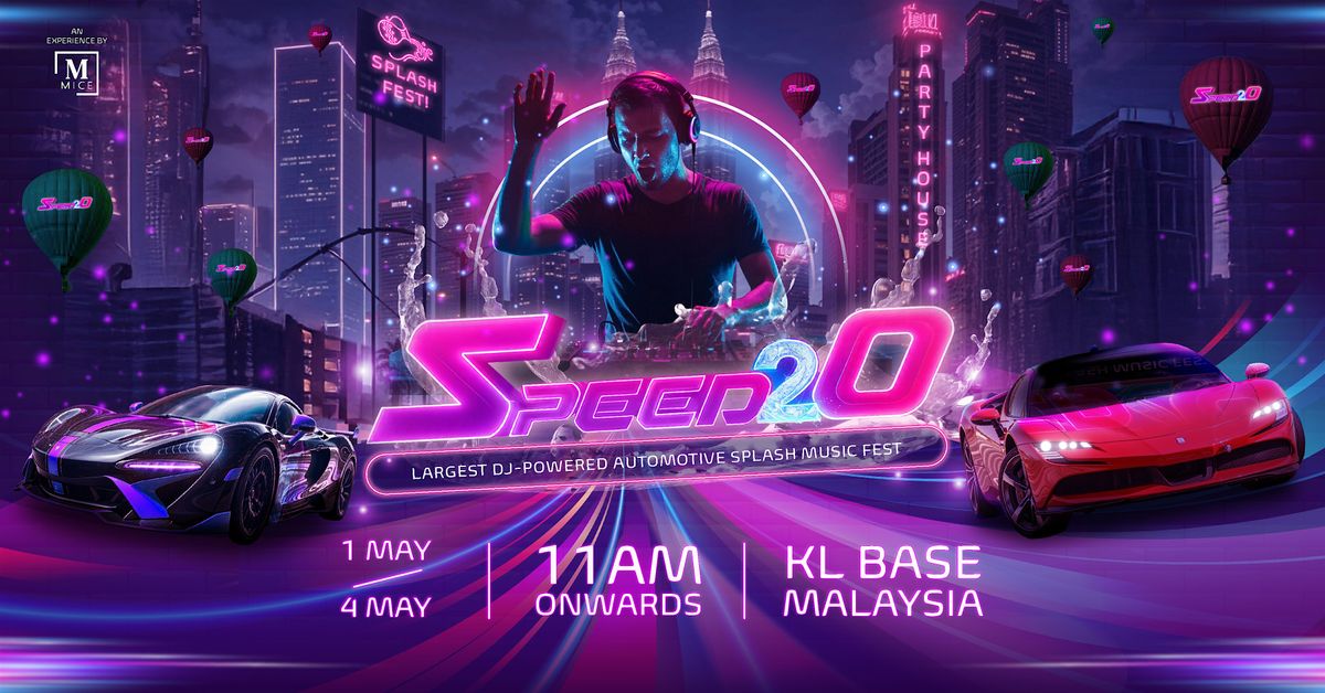 Speed2O Music Festival, 1 May | Event in Kuala Lumpur | AllEvents