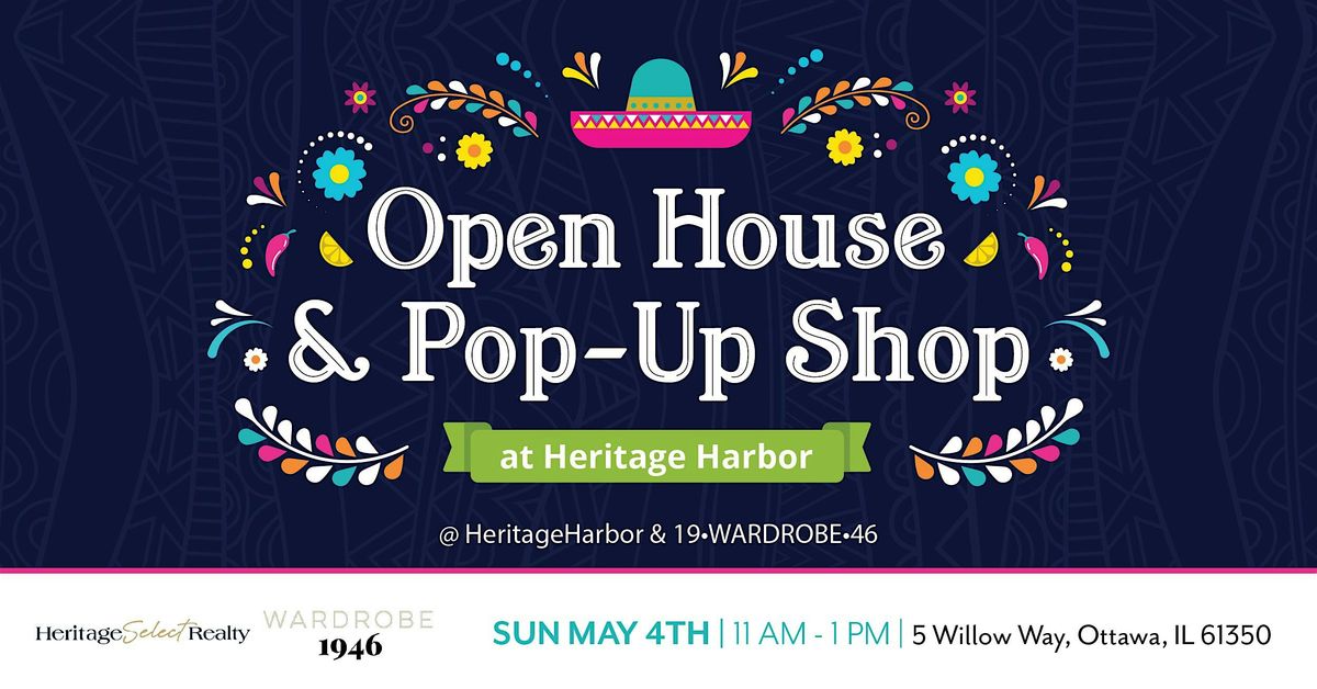 Open House & Pop Up Shop at Heritage Harbor, 4 May | Event in Ottawa | AllEvents