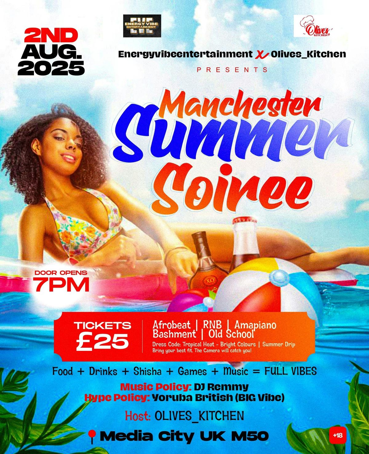 Machester Summer Soirée , 2 August | Event in Salford | AllEvents