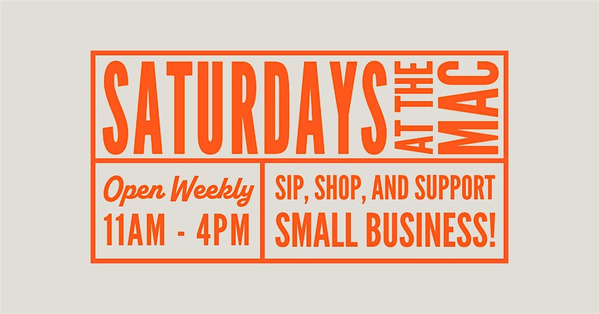 Saturdays at The MAC - Explore 30+  Local Shops & Studios in Morrow, Ohio! | Event in Morrow | AllEvents