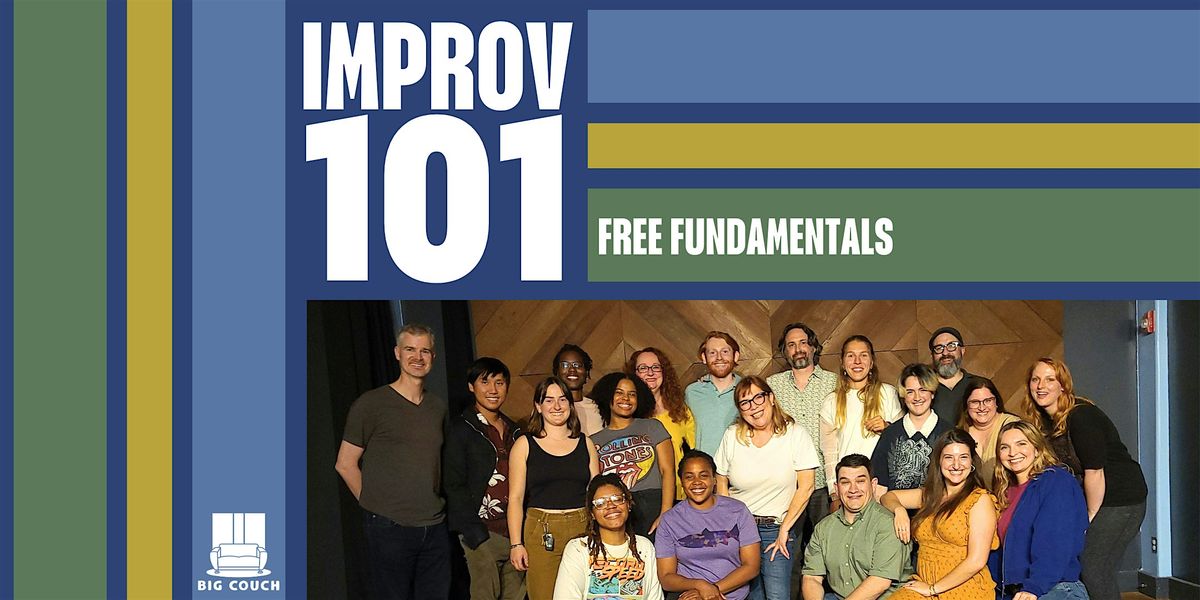 Improv 101 Course - Free Fundamentals, 1 December | Event in New Orleans | AllEvents