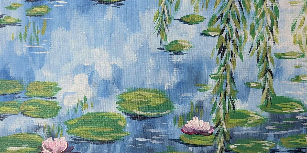 Monet Inspired Lilies - Paint and Sip by Classpop!™, 10 May | Event in Katy | AllEvents
