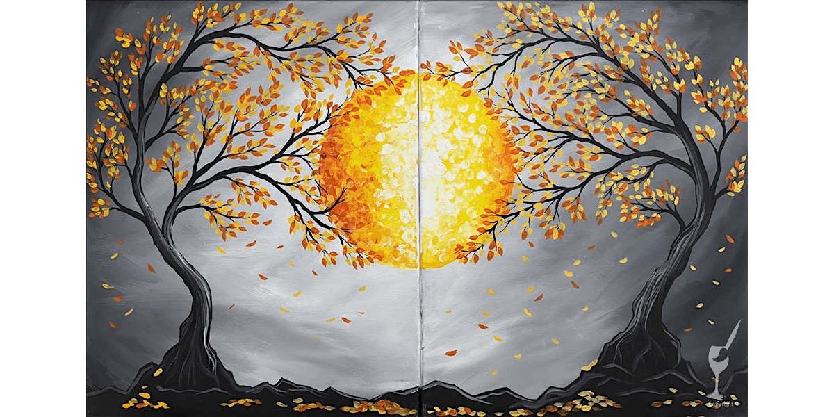 Bright Harvest Moon - Paint and Sip in San Antonio | Classpop!™, 5 December | Event in San Antonio | AllEvents