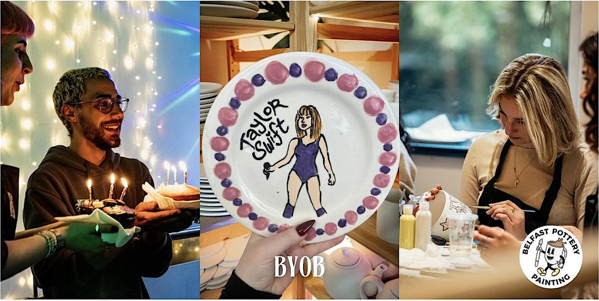 Taylor Swift Themed Pottery Painting | Event in Belfast | AllEvents