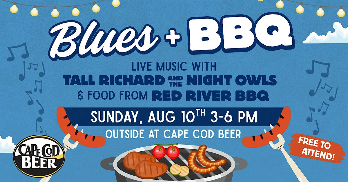 Sunday Blues, Brews & BBQ at Cape Cod Beer!, 10 August | Event in Barnstable | AllEvents