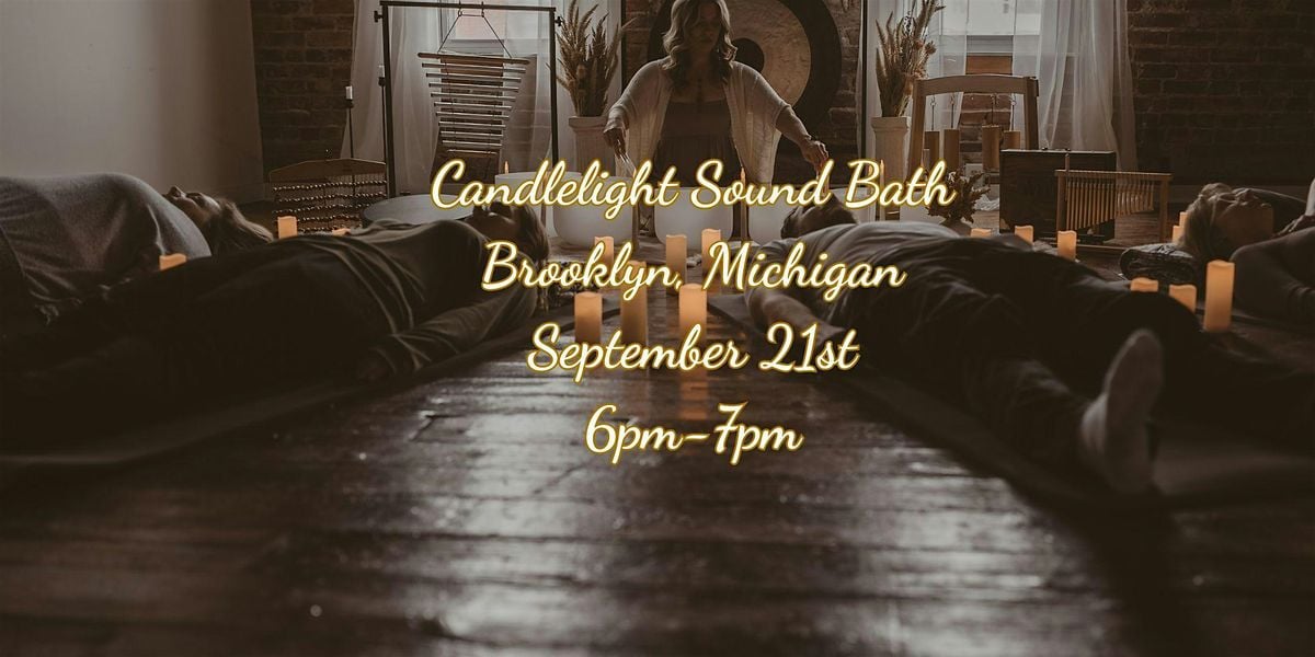 Candlelight Sound Bath, 21 September | Event in Brooklyn | AllEvents