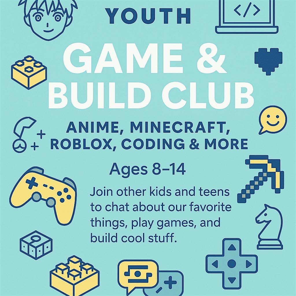 Youth Game & Build Club (Ages 8–15) - Thursdays AM, 5 June | Event in Decatur | AllEvents