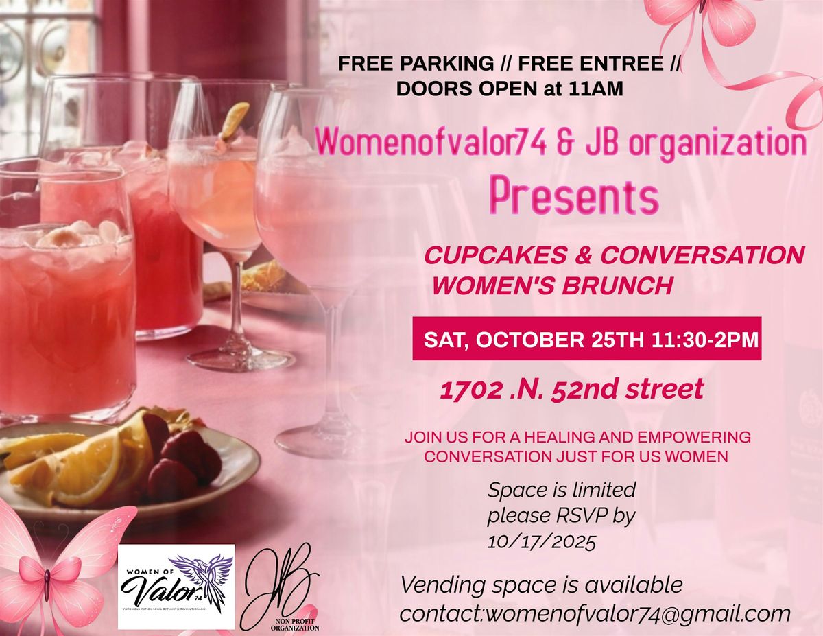 CupCakes and Conversation Women's Empowerment Brunch, 25 October | Event in Philadelphia | AllEvents