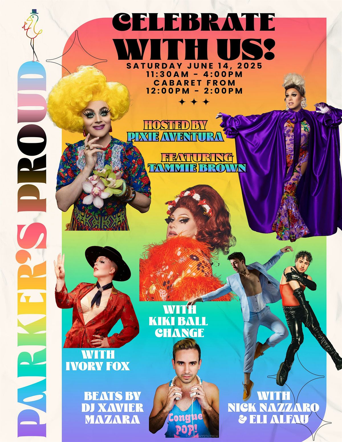 Parker's Proud Pride Cabaret, 14 June | Event in New York | AllEvents