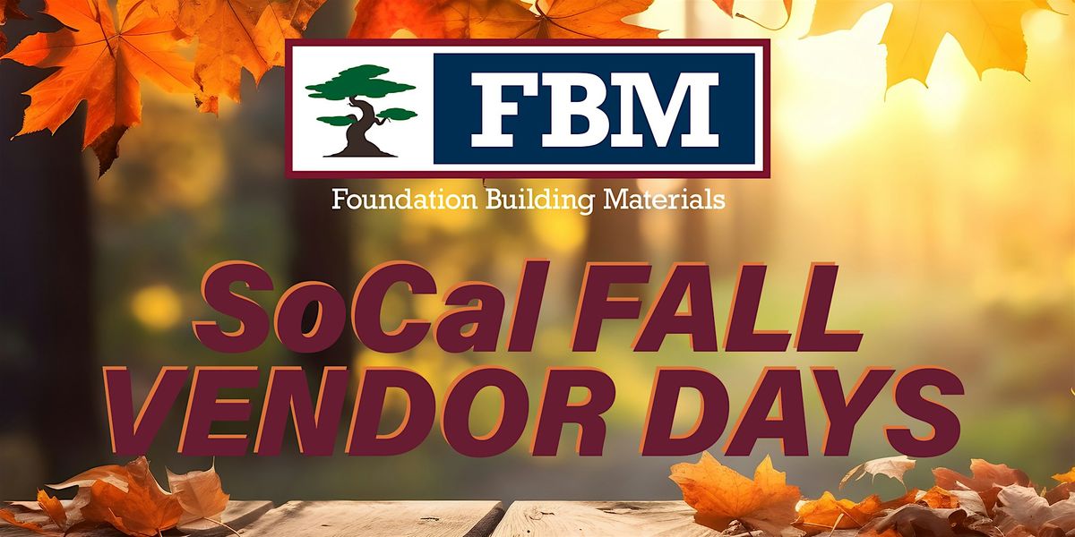 FBM Orange Open House & Vendor Day, 21 October | Event in Anaheim | AllEvents