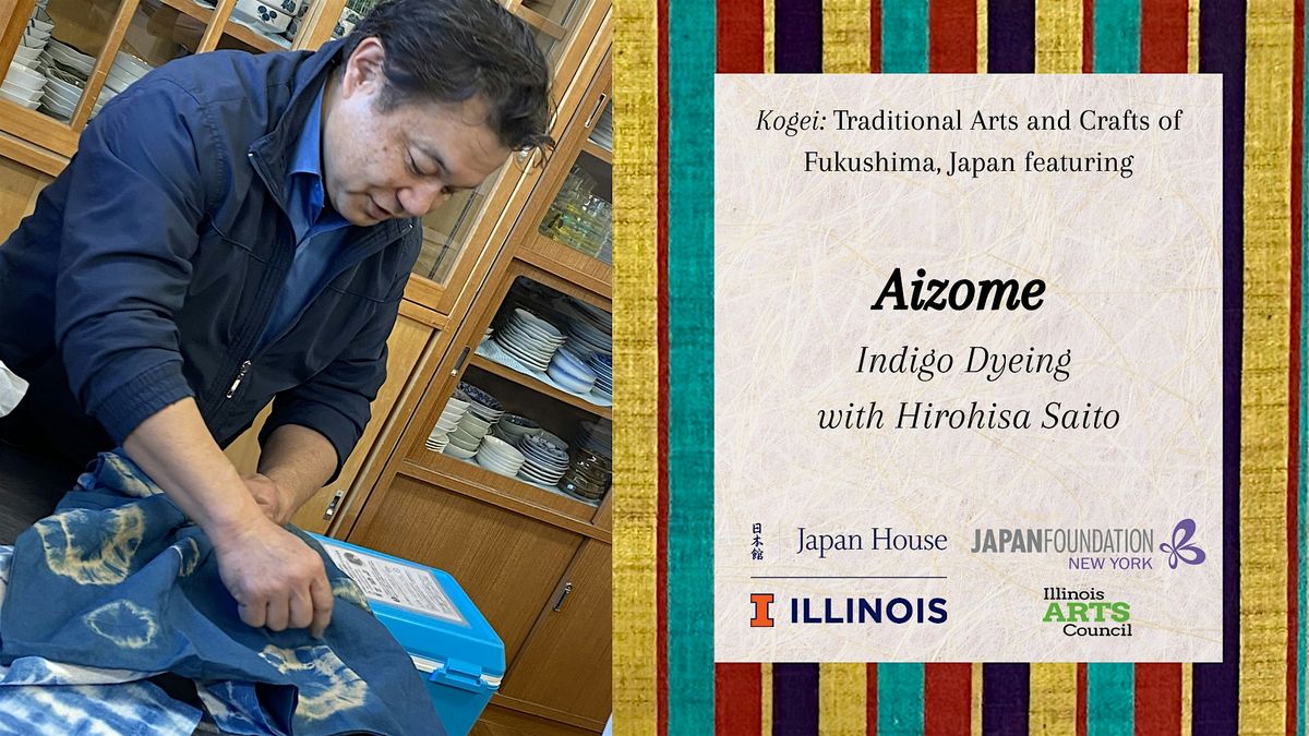 Aizome (Indigo Dyeing) Craft Workshop, 19 October | Event in Urbana | AllEvents