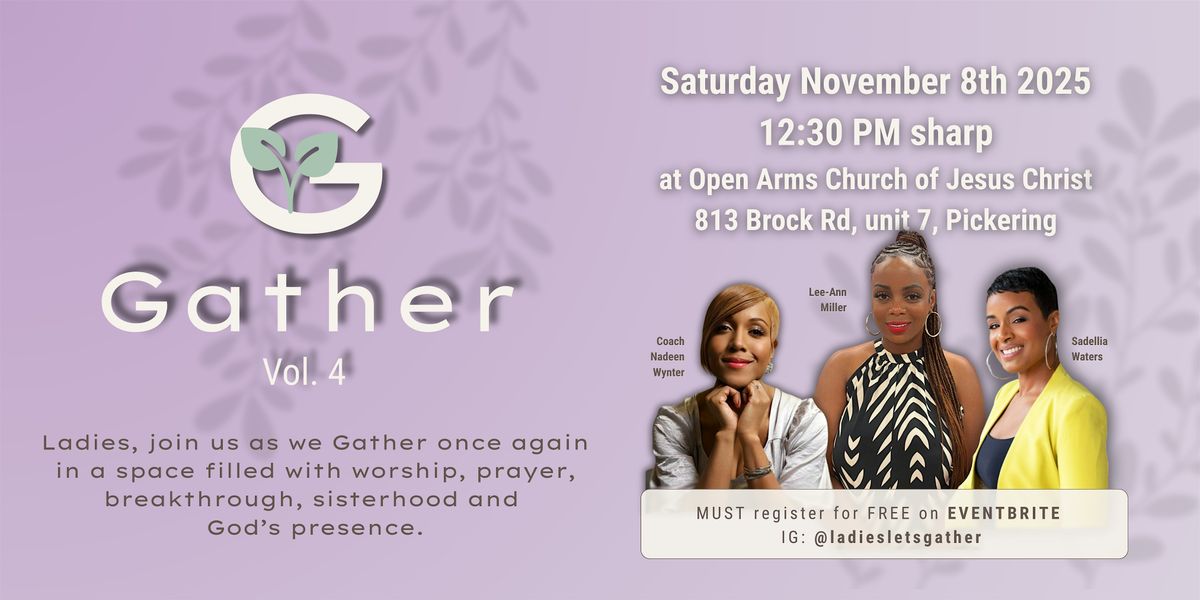 Gather Vol. 4, 8 November | Event in Pickering | AllEvents