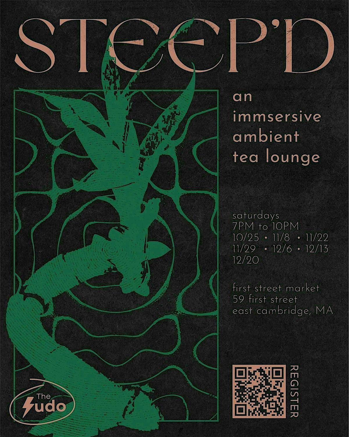Steep'd: Immersive Ambient Tea Lounge | Event in Cambridge | AllEvents