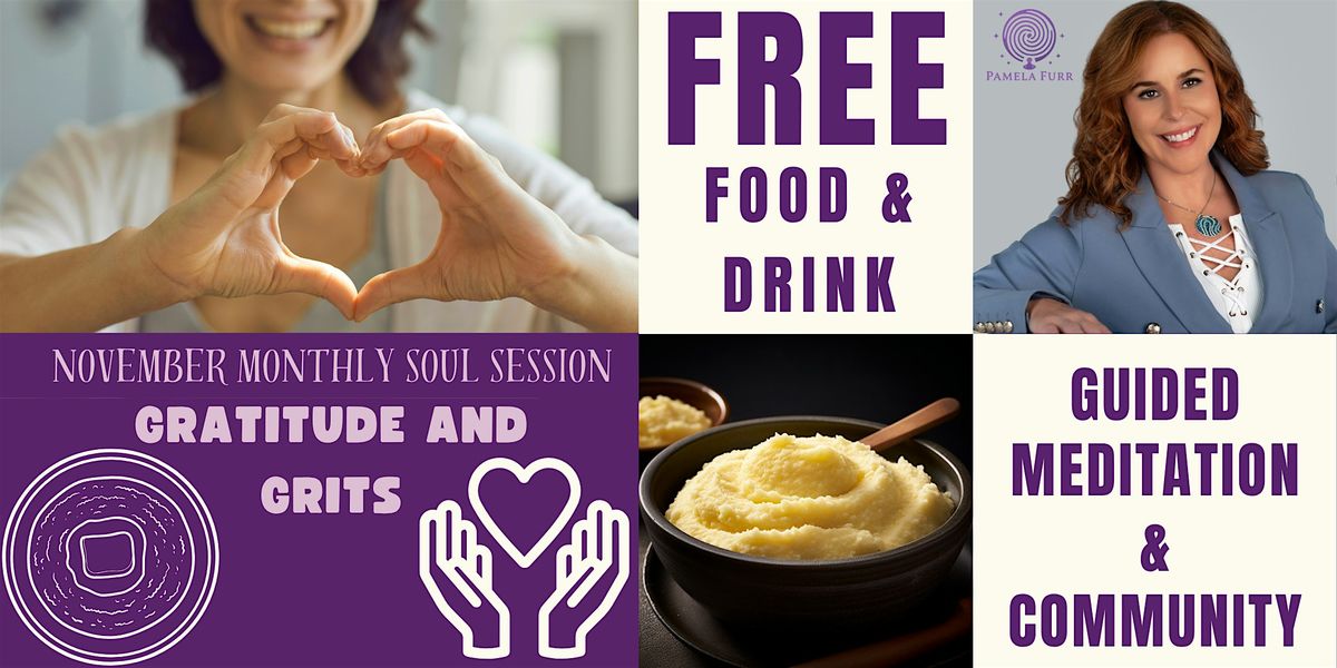 Gratitude and Grits: November Soulful Session with Pamela Furr, 12 November | Event in Melbourne | AllEvents