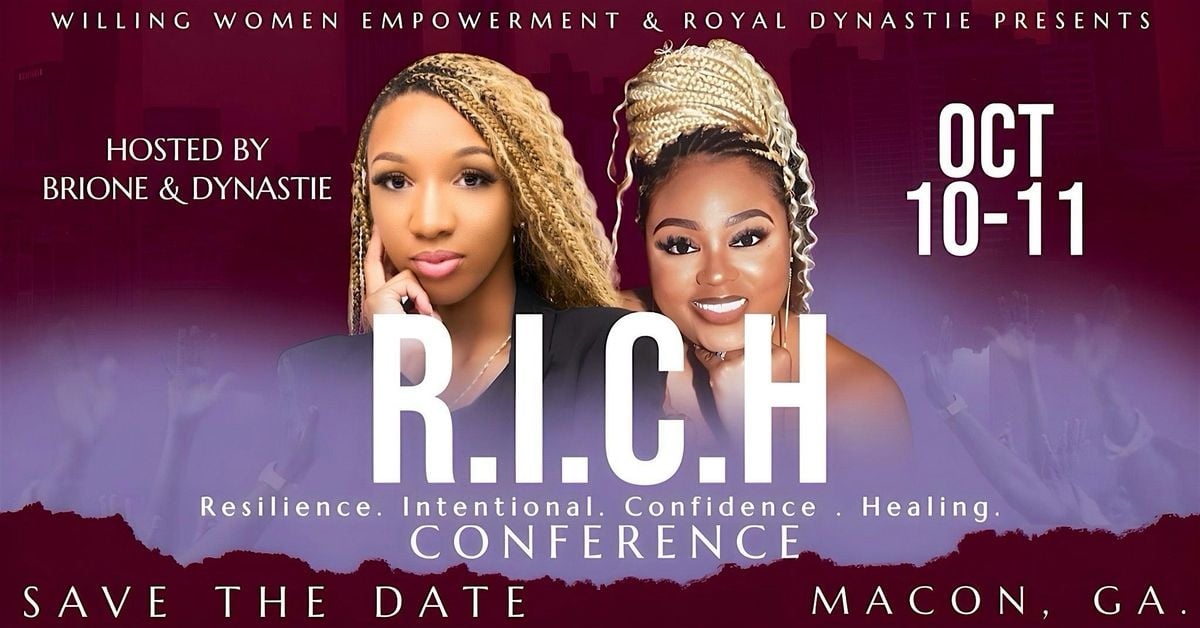 R.I.C.H Women's Conference 2025, 10 October | Event in Macon | AllEvents