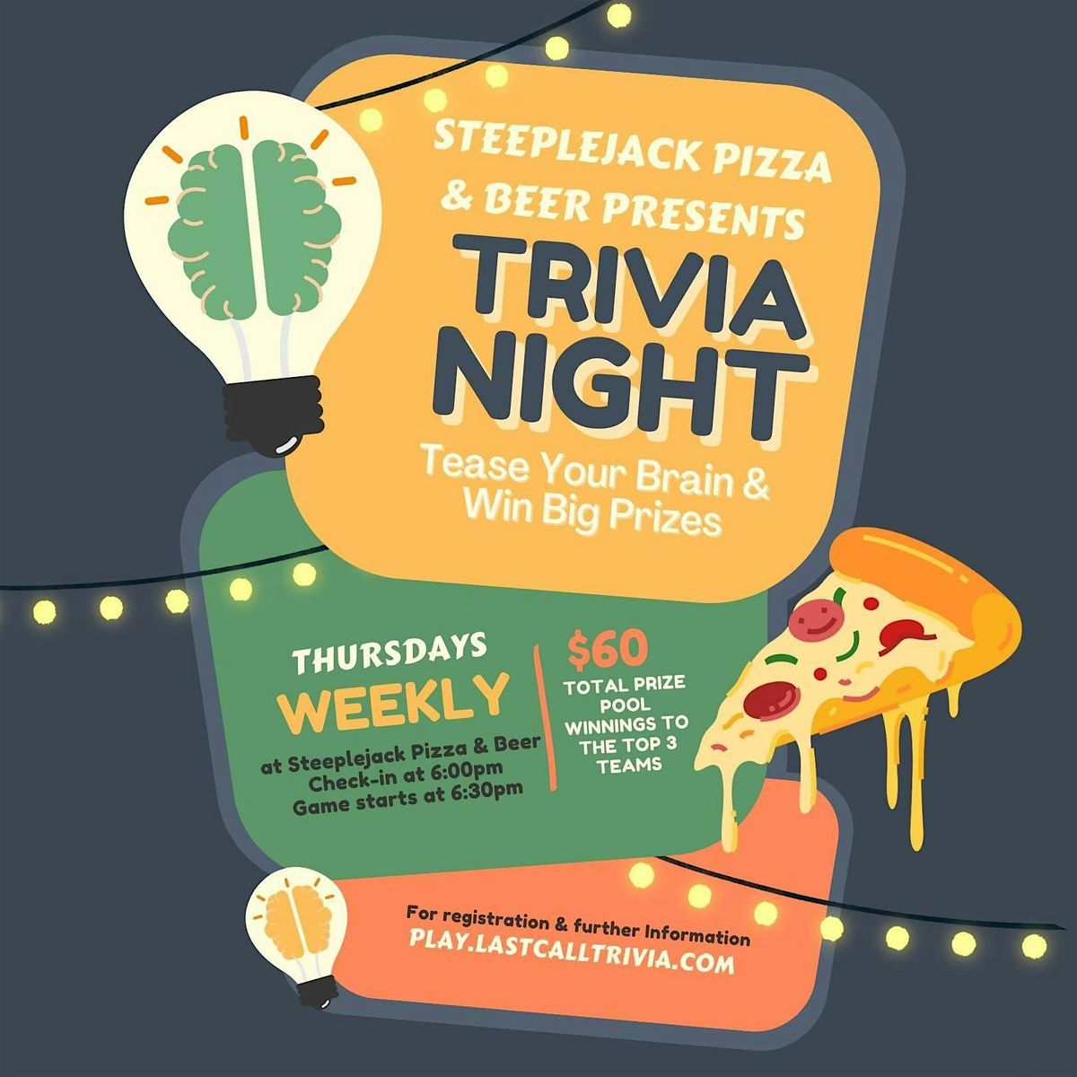 Trivia Night at Steeplejack Pizza & Beer | Event in Portland | AllEvents