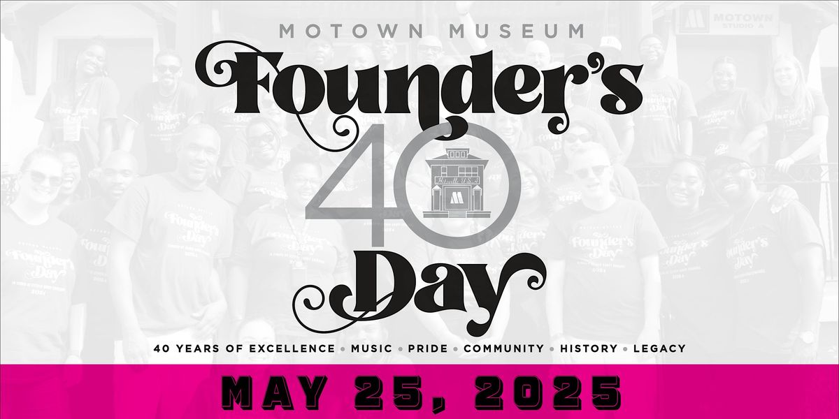 Motown Museum's Founder's Day | Event in Detroit | AllEvents
