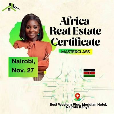 Pre-registration - Africa Real Estate Certificate Masterclass, Nairobi 2026