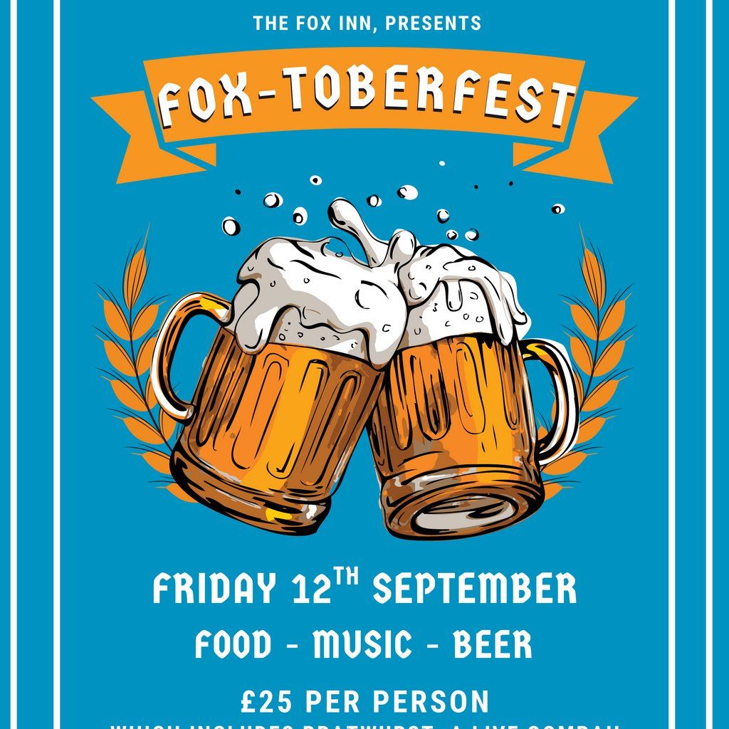 Fox-Toberfest, 12 September | Event in Kidderminster | AllEvents