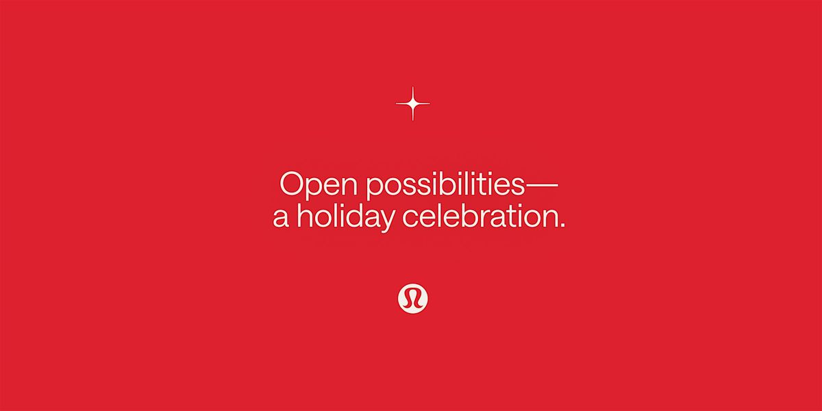 lululemon members’ Holiday Shop at 29th Street, Boulder, 8 December | Event in Boulder | AllEvents